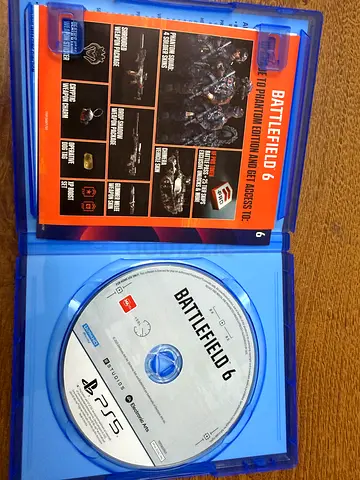 Battlefield 6 (PS5) disc — used, case included
