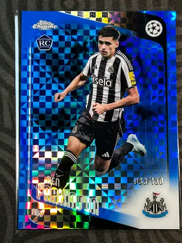 Ben Parkinson Rookie Card #125 – Blue Refractor /150.