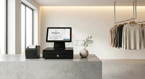 Complete Retail POS System with Touchscreen, Cash Drawer & Receipt Printer