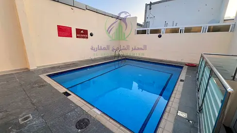 Three Bedroom Apartment for Annual Rent in Al Taawun, Dubai Exit, Open Panoramic View, Master Bedroom, Built-In Wardrobes, Pool, Gym and Kids Area