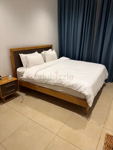 Solid wood bed frame & mattress with from Pan Home. In perfect condition. 180x200