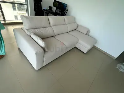 Ikea eskilstuna L shape sofa bed under storage