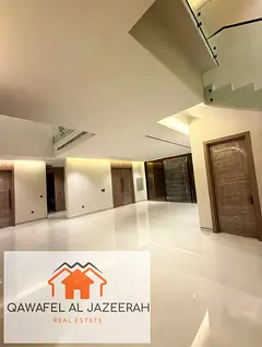 ULTRA BRAND NEW &LUXURY VILLA IN AL AL WARQAA THIRD 5bed room 1halls 1 living 1 dining 1 kitchen gar