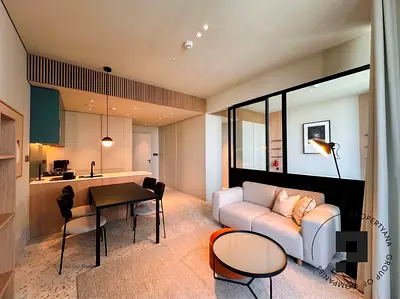 Modern 1BR in Upside Living | Fully Furnished