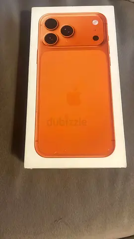 Apple iPhone 17 pro max 512 (orange) -  unused condition