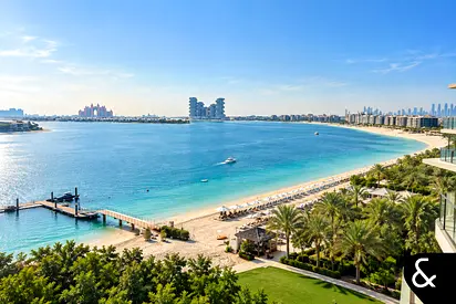 Best Priced 3BR | Palm & Atlantis Views