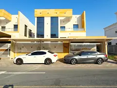 Furnished villa for sale in Al Zahia Gardens—second plot from the main road—at an exceptional pr