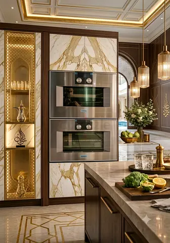 Gaggenau 400 Series Latest Model 60cm Built-In Electric Oven & Microwave Set
