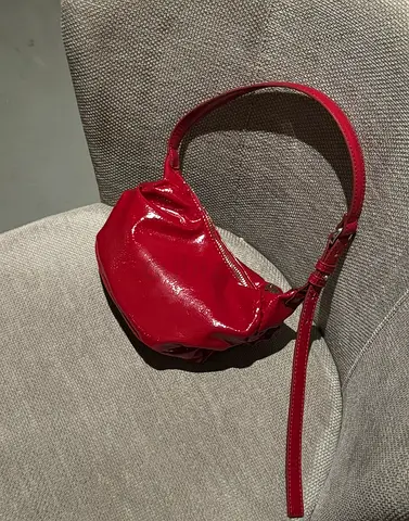 Zara red mini bag