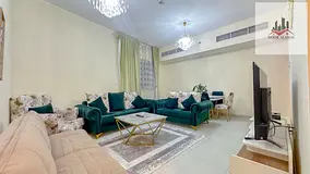 Sharjah, Al Taawun: Two rooms, a living room, a kitchen, and two bathrooms. Price: 5,000 (internet i
