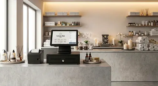 Complete POS Checkout System with Touchscreen, Printer and Cash Drawer