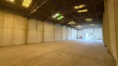 Annual warehouse for rent in Industrial Area 2 with a total area of 4,000 sq ft and 2 months free s