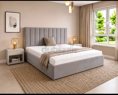 Queen family storage bed with madical mattress