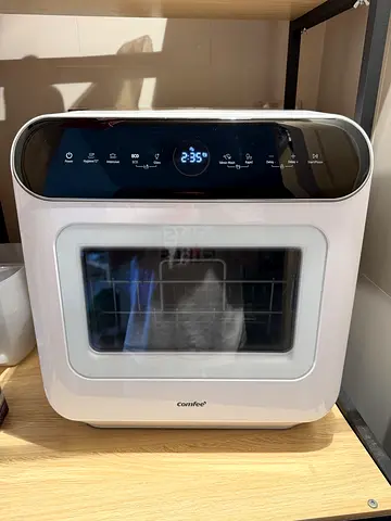 Comfee Mini Countertop Dishwasher No Plumbing Needed 3 Place Settings KWH-TD305-W