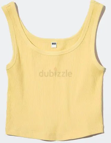 Uniqlo ribbed tank top