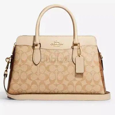 Coach Signature Mini darcie caryall- Beige/Khaki, brand new
