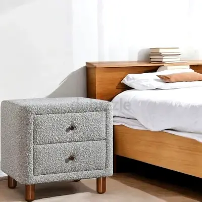 Small 2-Drawer Bedside Table / Nightstand