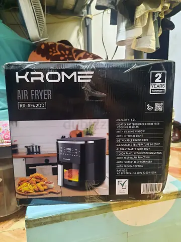 Air fryer "crome"