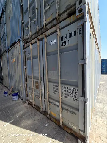 40FT standard Used Shipping Container - Solid Condition, Ready for Sale