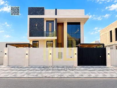 Luxury villa – registration fees included – in a prime location – close to all amenities – excellent finishing – the best in Ajman