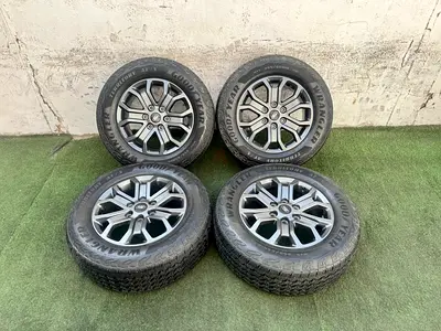 4x original Ford Ranger/Everest 18” wheels and Tyres