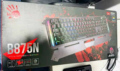 $%&!#$ B875N Optical Mechanical Gaming Keyboard – New