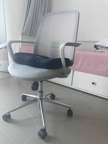 Ergonomic mesh office chair with lumbar support (good condition)