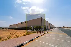 Brand new warehouses with Mezzanine in Sajaa Oasis near Emirates Road Easy to go to Dubai