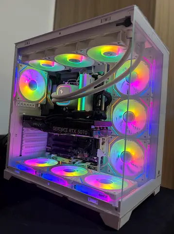 Brand New 7800X3D 5070 Gaming Pc Rendering Pc Graphics Designing Pc Ai Pc