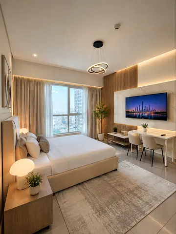 A Beautiful Master Suite In Dubai Marina  | Spacious and Bright