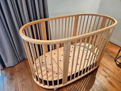 Stokke Sleepi Bed V3 Natural + 2 Original Mattresses | Excellent Condition