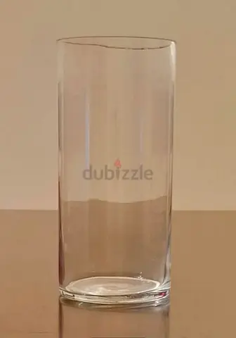 Glass Vase مزهرية زجاج