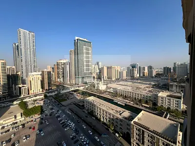Brand New 1BR in Al Qasba | 2 Balconies | Open Views | Master Bedroom | Gym & Pool | Free A/C & Maintenance | AED 46K