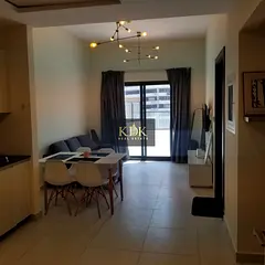 Furnished 1BR | Binghatti Gate | Balcony & City View