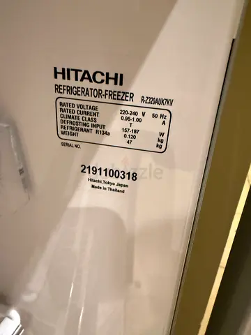 Hitachi Refrigerator / Freezer - Single Door, Good Working Condition