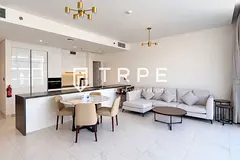 Lagoon & Burj Khalifa Views with Terrace | 2 beds + Maid