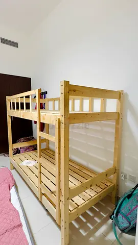 Solid Wood Bunk Bed  Frame only - excellent Condition