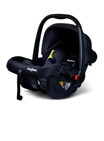 Baybee 3-in-1 Infant Carry Cot / Car Seat - Black (Used - Good)