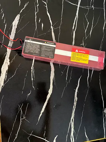 Rechargeable Lithium Battery Pack (sealed) with connector - used