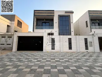Villa for Sale in Al Bahia Features: • 5 Master bedrooms • Majlis (sitting room) with bathroom • Living room with bathroom • Main kitchen • Maid's r
