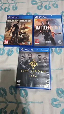 Three PS4 games bundle - Battlefield, The order,mad max (See pics) 3 for 100 1 for 40
