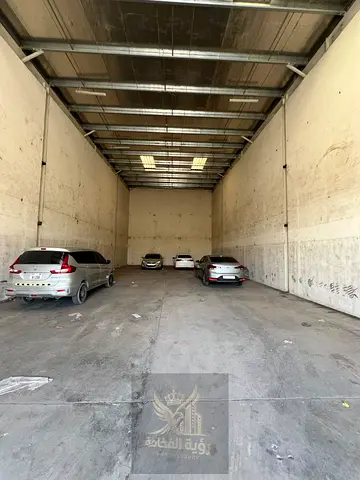 Warehouse for rent in Industrial Area 18 with a spacious 3,000 sq. ft. area, suitable for commercial and storage activities. Includes a private office