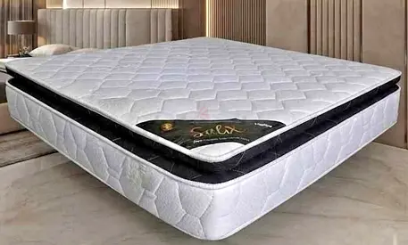 New King Mattress with Pillow Top - Excellent Condition