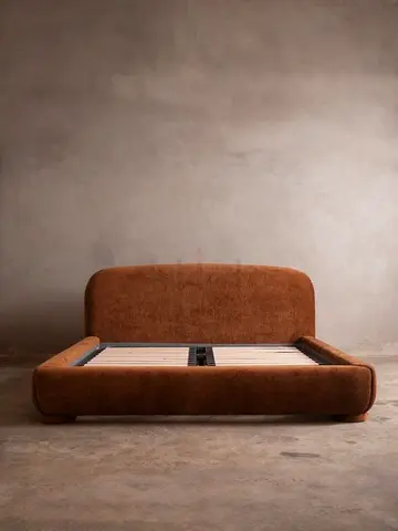 ✨ Modern Queen Size Bed | Stylish Upholstered Bedroom Bed