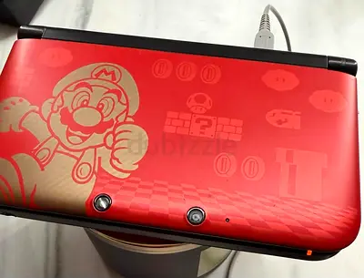 Limited Edition Nintendo 3DS XL New Super Mario Bros. 2 Gold Edition + Front & Back Protective Case