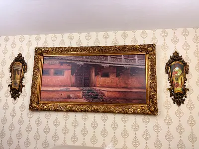 Rare Antique 6 piece Painting Set