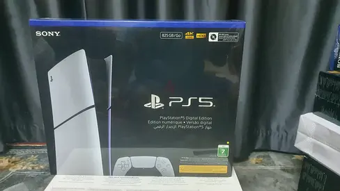 PlayStation 5 Digital Edition with Original Box - brand New