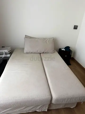 Ikea comfortable sofa bed, deep cleaned