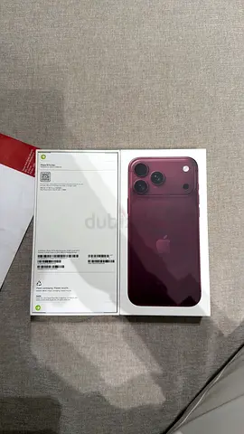 iPhone 18 Pro Max burgundy, physical sim and E sim