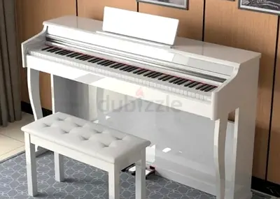 MegArya A803 88-Key Weighted Digital Piano with Hammer Action Keys & 3 Pedals